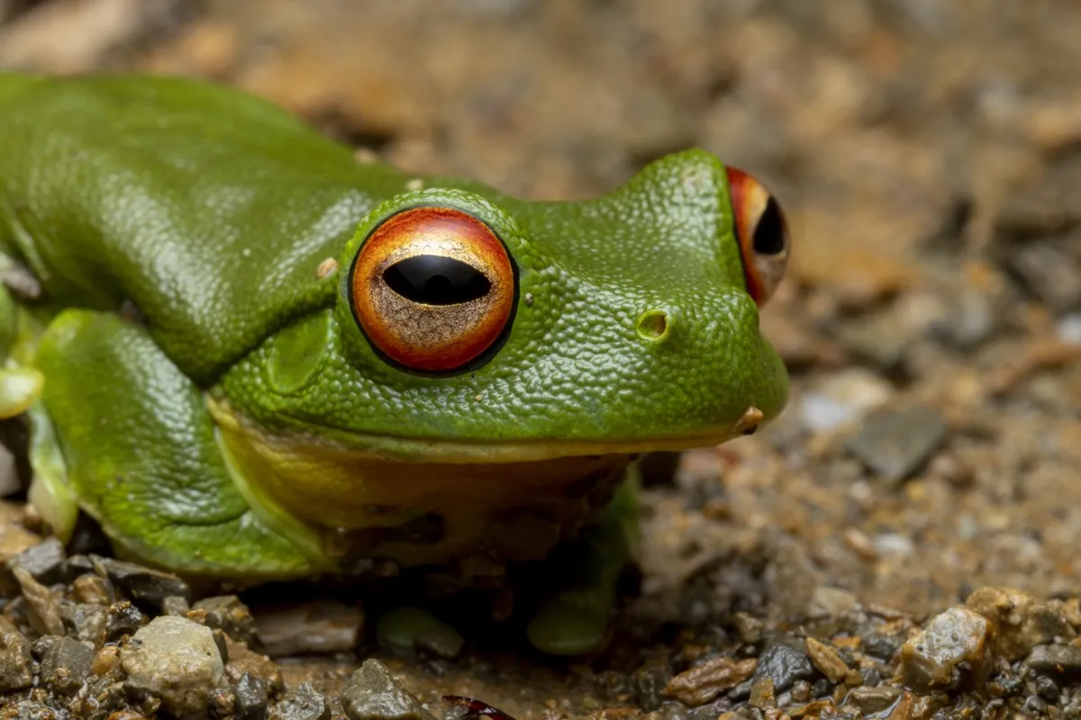 Red-eyed tree frog, Australia